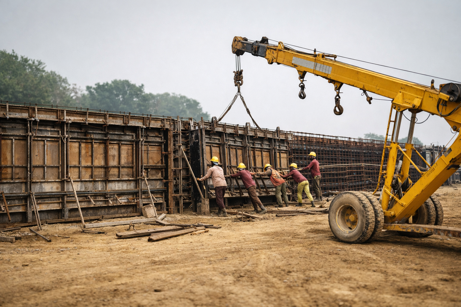 girder shuttering, shuttering plates, shuttering